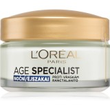 L&rsquo;Or&eacute;al Paris Age Specialist 45+ crema de noapte antirid 50 ml