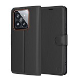 Husa Xiaomi 14 Pro Techsuit Leather Folio, negru