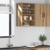 vidaXL Dulap suspendat &ldquo;Riga&rdquo;, stejar artizanal, 40x29,5x60 cm