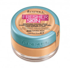 Fond De Ten Rimmel Fresher Skin 400 Natural Beige foto