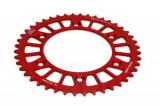 Pinion spate aluminium, tip lanț: 520, număr dinți: 44 (roșu), compatibil: BETAMOTOR RR; HONDA CR, CRF, CRM, XR 125-650 1979-2022, JT