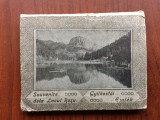 Souvenire dela lacul rosu gyilkostoi emlek carnet mic 7 foto ambrus gheorghieni, Alb-Negru, Romania 1900 - 1950, Natura