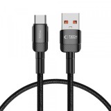 Cablu Date si Incarcare USB-A - USB-C Tech-Protect Ultraboost EVO, 100W, 0.25m, Negru, Universal