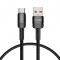 Cablu Date si Incarcare USB-A - USB-C Tech-Protect Ultraboost EVO, 100W, 0.5m, Negru