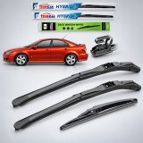 Cumpara ieftin Set Stergatoare Auto Hybrid TeamCar Mazda 6 GG3 (2002-2008) Parbriz Sofer Pasager Spate 550mm 475mm 500mm