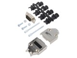 Conector D-Sub 9 Pin Tată pentru Lipire pe Cablu