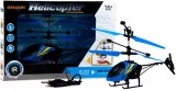Helicopter dron controlat cu m&acirc;na, senzor de proximitate IR, USB &mdash; jucărie pentru copii (albastru/roșu/galben)