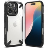 Husa pentru Apple iPhone 16, Ringke, Fusion X, Neagra