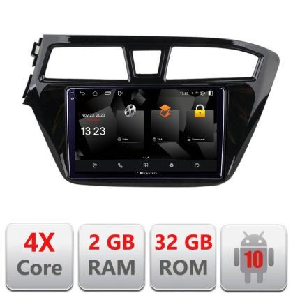 Navigatie HHyundai i20 2015-2018 5230-517 Android Ecran 720P Quad Core 2+32 carplay android auto CarStore Technology
