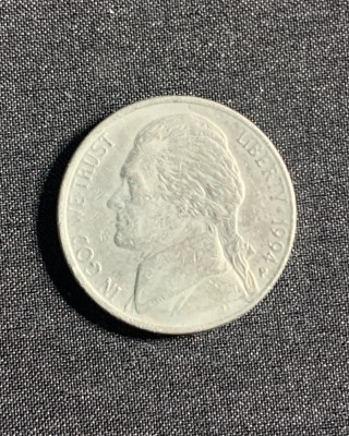 Moneda five cents 1994 USA foto