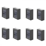Cumpara ieftin BZRSH Set 8 Aplice Solar LED Scari Perete Autonomie 8h Rezistenta Apa Alb cald