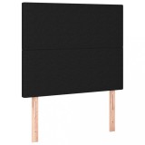 Cumpara ieftin Tablii de pat, 2 buc, negru, 100x5x78/88 cm, textil