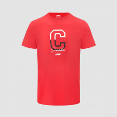 F1 Fanwear Canada GP, T-shirt, Red, 2022, foto