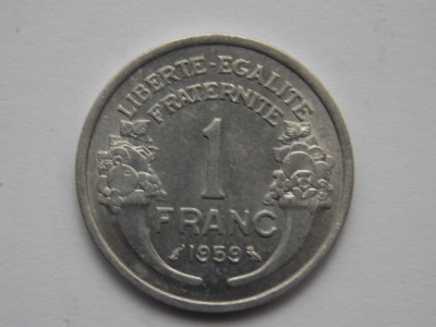 1 FRANC 1959 FRANTA-XF foto
