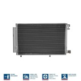 Condensator climatizare Ford Fiesta VI (CB1, CCN) Motor 1.25, 1.4, 1.4 LPG, 1.4 TDCi, 1.6 Ti, 567x359x16mm, OE 1513108