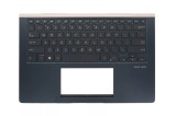 Carcasa superioara cu tastatura palmrest Asus, ZenBook Pro 14 UX450F, UX450FD, UX450FDA, UX450FDX, 90NB0JT1-R30US0, 13N1-5SA0211, 13NB0JT0P0, UX450FDX
