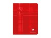Caiet Clairefontaine 16.5x21 cm, 48 file, Matematică, Capsat, H&acirc;rtie 90g, Copertă Lucioasă