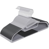 Set 20 umerase subtiri antialunecare SONGMICS, 42 cm, gri