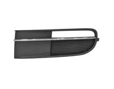 Grila bara protectie, spoiler Volkswagen Beetle (5c1), 10.2011-, montare fata, stanga, inchis; cromat/negru, RapidAuto foto