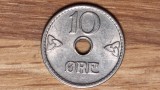 Norvegia - moneda de colectie - 10 ore 1949 - aUNC/UNC senzationala !, Europa