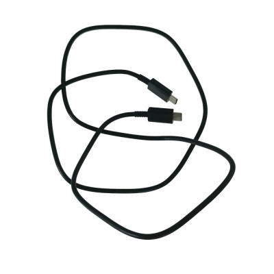 Cablu cu conectori USB-C tata la USB-C tata, OEM model MD-EP-DN975, PD 5A, 1m, negru foto