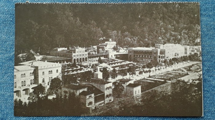 503 - Baile Herculane - Vedere Generala / carte postala necirculata interbelica