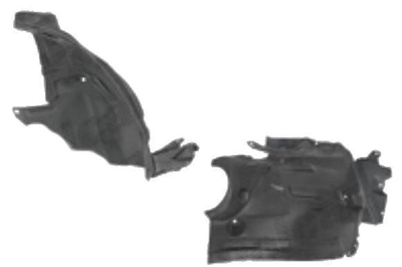 Carenaj roata Mercedes Clasa GLK (X204), 2010-05.2012, partea Dreapta, Punte fata partea din SPATE 2046901230, 5039FP2T