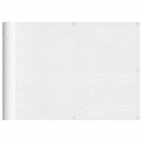 Cumpara ieftin Paravan de balcon, alb, 75x700 cm, 100% poliester oxford