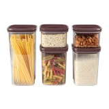 Cumpara ieftin Set 5 recipiente cu capace Leonardo Collection Berlinger Haus BH 8574