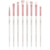 Luvia Cosmetics Prime Vegan All Eye Want set perii machiaj pentru ochi Candy (Pearl White / Rose) 8 buc