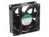 Ventilator SUNON DC axial 12V 80x80x25mm 97m3/h 44dBA