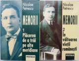 Memorii (2 volume) &ndash; Nicolae Petrescu