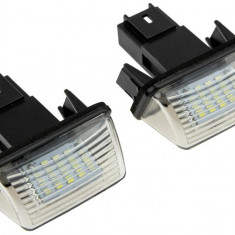 Set Lampi Numar Inmatriculare Led Nty Peugeot 207 2006-2015 ELP-CT-000