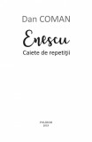 Enescu - Caiete de repetitii | Dan Coman