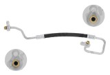 Conducta inalta presiune AC Volvo S60, V60 2019, V70 2016, XC60 2017, XC70 2016; locatie condensator-evaporator, gaz R134A / R1234yf, iesire 13,6mm,