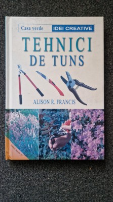 TEHNICI DE TUNS - Alison Francis foto