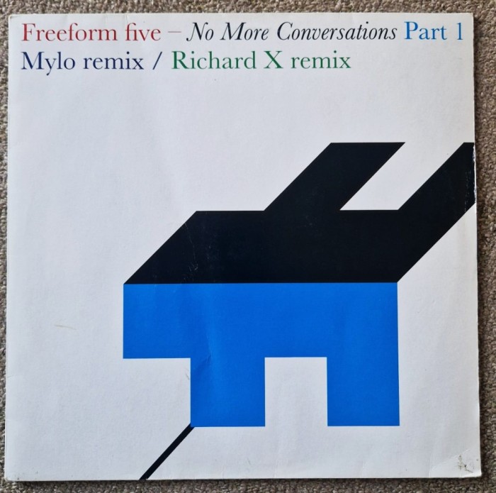Freeform Five - No More Conversation ( Part 1 ) NM / VG+ vinil Lp disc Four Music Germania 2005 house electro