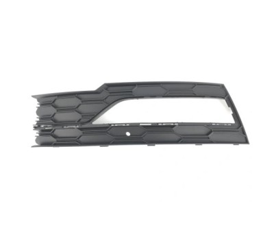 Grila bara protectie, spoiler Skoda Octavia, 04.2020-, model: Style, montare fata, stanga, cu locas proiectoare, RapidAuto foto