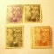 Set Timbre G-ral Franco 1939-1940 , 4 val.