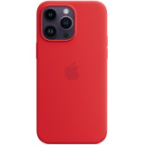 Husa de protectie Apple Silicone Case with MagSafe pentru iPhone 14 Pro Max, (PRODUCT)RED