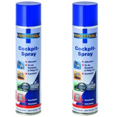 Pachet 2 x spray curatare Ravenol Cockpit Spray 400ml