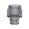 Suport Lumanare cu dubla utilizare, sticla, 6.5x8 cm, ATU-087146