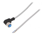 Cablu de conectare M12 4PIN unghi 5m IP67 250VAC 4A