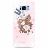Husa silicon pentru Samsung S8 Plus, Cute Couple