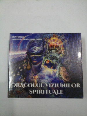 ORACOLUL VIZIUNILOR SPIRITUALE - ( IN INTERIOR O BROSURA+UN SET CU 52 DE LAMELE) foto