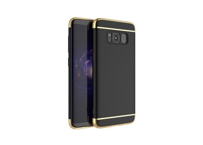 Husa Samsung Galaxy S8 Plus, Elegance Luxury 3in1 Negru foto