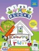 Carte de colorat cu activitati - Distractie cu Alphablocks PlayLearn Toys