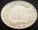Moneda exotica 1 FRANC CFA - AFRICA CENTRALA (GABON), anul 1998 * 3126 = UNC + LUCIU