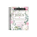 Brain Games - Words of Jesus Word Search Puzzles (320 Pages)
