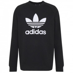 Hanorace adidas Adicolor Classics Trefoil Crewneck Sweatshirt H06651 negru foto